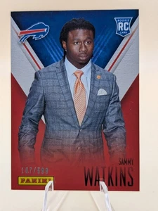 2014 Panini Fathers Day Football Sammy Watkins card #51 Buffalo Bills /599 RC - Picture 1 of 2