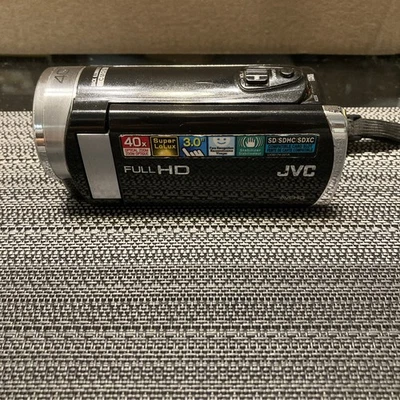 JVC GZ-E200BU Everio Mini Camcorder, Digital Camera | Great Condition TESTED - Image 1 of 4