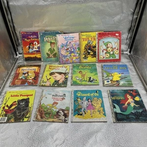 Vintage Lot of 13 Little Golden Book - Bild 1 von 2