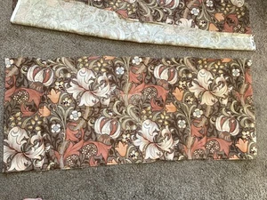 William Morris Golden Lily Linen Fabric 2 Pieces X 4 Ft X 20” Approximately - Picture 1 of 6