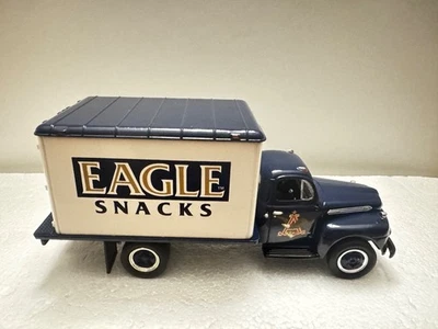 First Gear 1951 Ford F-6 Dry Goods Van 1/32  Truck Eagle Snacks #19-1121 - Image 1 of 4