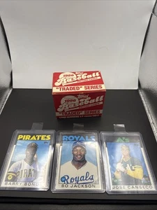 1986 Topps Traded Series Baseball Complete Set Bonds, Jackson, Clark, Canseco RC - Picture 1 of 8