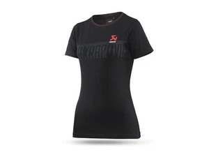 Akrapovic Corpo Ladies Casual T-Shirt Black | Fast Delivery - Picture 1 of 4