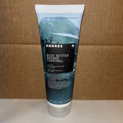 Manteiga Corporal Korres GUAVA 7,95 Oz Creme Hidratante Extra Pele Seca ATENAS SELADO - Imagem 1 de 4