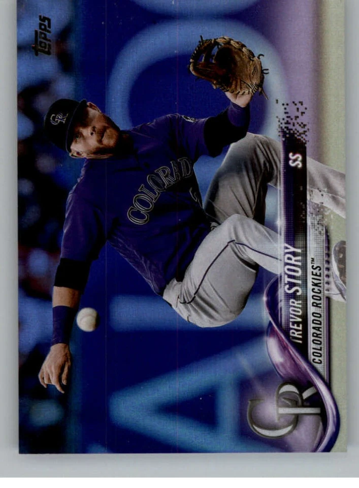 2018 Topps Rainbow Foil Baseball Cards Pick From List 251-350 (Series One) - Image 1 of 1