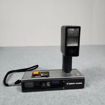 Cámara miniatura Canon 110ED de colección - cámara fotográfica con telémetro compacto  Foto 1 de 4