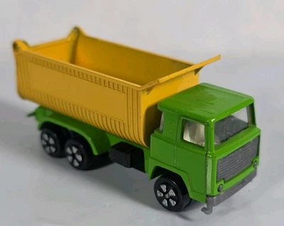 Camión volquete/volquete Scania diecast Hong Kong de colección Playart, chasis verde, ¡LIMPIO! Foto 1 de 4