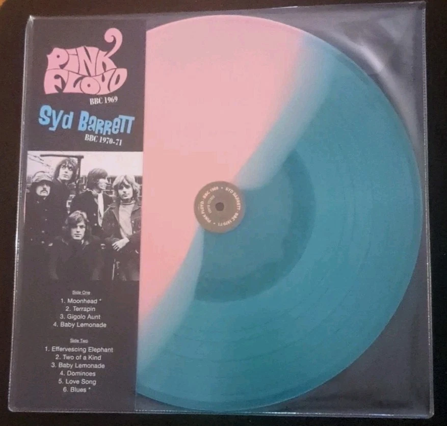 Pink Floyd Syd Barrett - BBC 1969-1971 Blue / Pink Vinyl LP Record  New Foto 1 de 4
