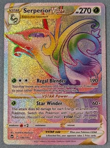 Serperior VSTAR (Secret) 196/195 Swsh12: Sword & Shield - Silver Tempest Holo - Bild 1 von 3