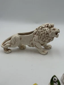Fioriera leone vintage in ceramica - Foto 1 di 11