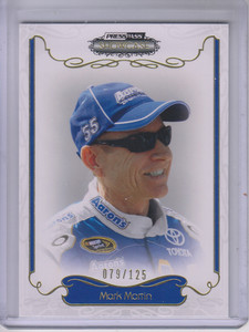 2012 Press Pass Showcase Gold #18 Mark Martin/125
