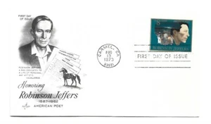 JH 1485 Robinson Jeffers, ArtCraft pencil address cerased  FDC - Picture 1 of 1