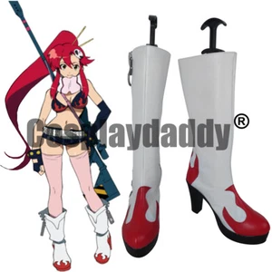EN STOCK Tengen Toppa Gurren Lagann Yoko Littner Zapatos con disfraces Botas X002 - Imagen 1 de 6