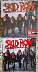 Skid Row The Gang's All Here SIGNED Flat w Limited Red Vinyl LP NEW Sealed 2022 - Picture 1 of 3
