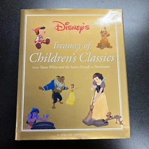 DISNEY'S TREASURY OF CHILDREN'S CLASSICS Hardcover Special Edition 1997 Illustra - Picture 1 of 6