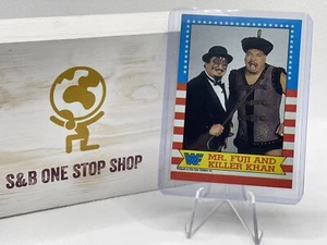 1987 Topps WWF Wrestling (WWE) - Mr. Fuji And Killer Khan #17 - Wrestling Stars - Bild 1 von 7