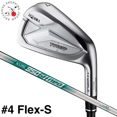 HONMA Golf Tour World TW757P Iron #4 N.S.PRO 950GH neo Steel Shaft Flex S MTO - Image 1 of 4