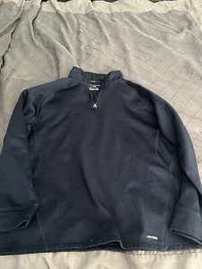 Men’s Large Navy Drytek Quarter Zip-Free Shipping!!! - Picture 1 of 1