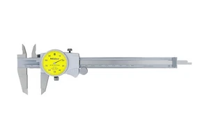 Mitutoyo 505-732 Caliper, Dial, Metric, 0-150mm, 0.01mm Graduation, 505 Series - Picture 1 of 2