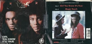 DISCO 45 GIRI MILLI VANILLI – GIRL YOU KNOW IT'S TRUE // MAGIC TOUCH - Foto 1 di 1