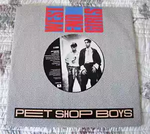 PET SHOP BOYS "WEST END GIRLS" 12" VINYL 3 TRACK RECORD EARLY PRESSING 1984 - Picture 1 of 4