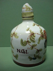 1923 AMPOLLA CERAMICA COMPAGNIA NAVIGAZIONE GENERALE ITALIANA N.G.I. NAVE DUILIO - Picture 1 of 8
