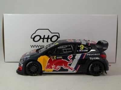 Ottomobile Peugeot 208 WRX#9 Loeb winner Rally World RX Belgium 2018 1/18 OT455 - Immagine 1 di 4
