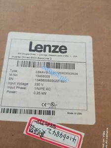 E84AVBDE2512SX0XX3A34 LENZE Inverter drives 8400 Fast shipping#DHL or FedEx - Picture 1 of 4