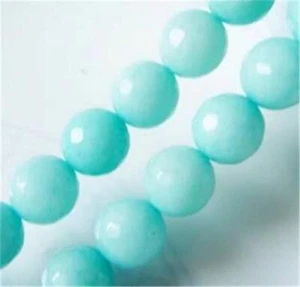 8mm Faceted Sky Blue Gemstone Loose Beads 15"AAA##HL060      - Picture 1 of 1