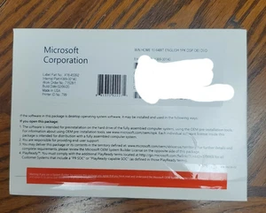 Microsoft Windows 10 Home 64-bit Software (KW9-00140)