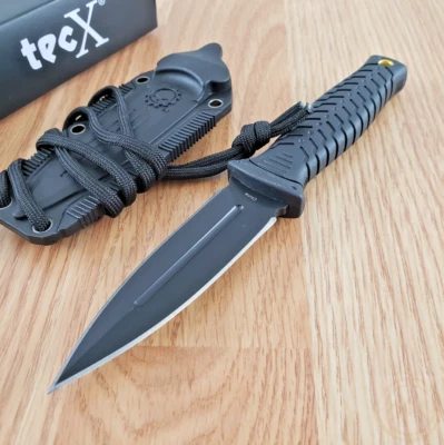 Cuchillo fijo Case Tec X Harley Davidson hoja de acero inoxidable de 3,5" mango GRN Foto 1 de 4