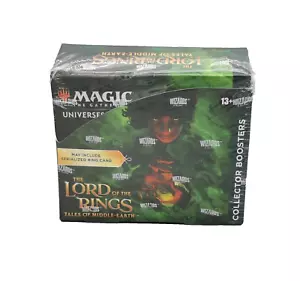 MAGIC THE GATHERING SEÑOR DE LOS ANILLOS CAJA DE REFUERZO DE COLECCIONISTA/EXHIBICIÓN SELLADA ENG - Imagen 1 de 3