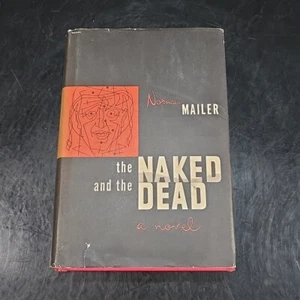 The Naked and the Dead 1948 Norman Mailer Book Club Edition Hardback Dust Cover - Picture 1 of 16