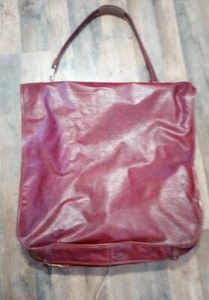 Vintage SAMSONITE GARMENT Anzug Gepäck Tasche Leder Kunstleder Rot Reise Handgepäck - Bild 1 von 12