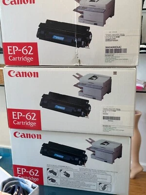 ПОДЛИННЫЙ Canon EP-62 черный картридж с тонером новый - Изображение 1 из 3