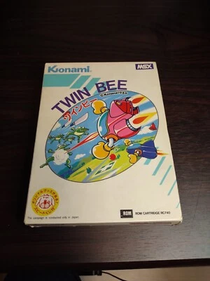 MSX Twin Bee CIB Boxed, Tested, works 1986 Rare Konami Japan Import  - Image 1 of 4