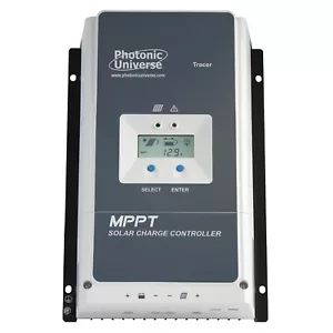 60A MPPT solar charge controller with LCD screen 12V 24V 36V 48V upto 150V solar - Picture 1 of 1