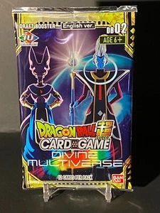 Dragon Ball Super Draft Box 5 Divine Multiverse Booster Pack Factory Sealed - Picture 1 of 4