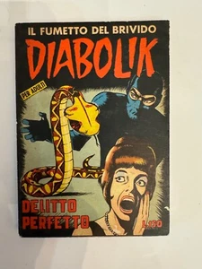 DIABOLIK 1° SERIE N 18 - ORIGINALE - EDIZIONE SODIP - Imagen 1 de 5