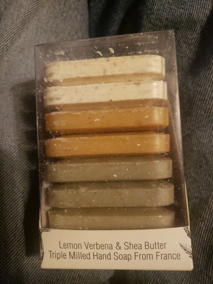 Trader Jacques Singular Soap Stack Lemon Verbena Shea Butter Joes Hand 8 Bars - Image 1 of 1