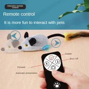 Simulated Little Mouse and Cat Self Entertainment Cat Teasing Tool - Picture 1 of 19