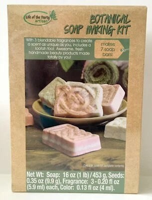 Botanical Soap Making Kit - Life of the Party Artisan - Image 1 of 3