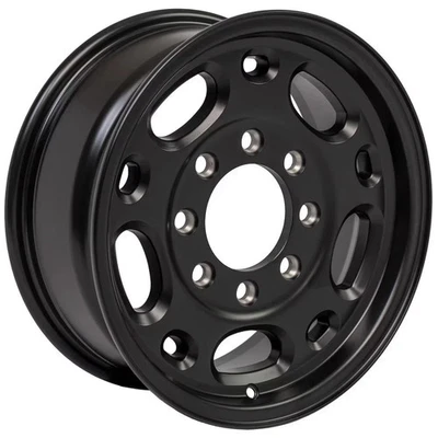 New 16" x 6.5" Satin Black Wheel Rim 1999-2013 for Chevy Silverado GMC Sierra - Image 1 of 4