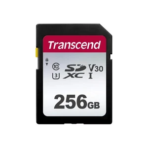 Transcend SD Card 256GB UHS-I U3 V30 Class10 (Maximum Transfer Speed ​​100MB/s) - Picture 1 of 7