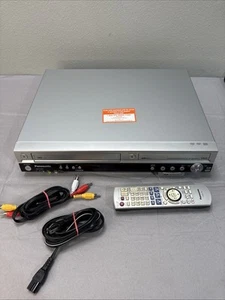 Panasonic Model DMR-ES46V Combo VCR & DVD RAM DVD Recorder Remote Tested Working - Picture 1 of 11