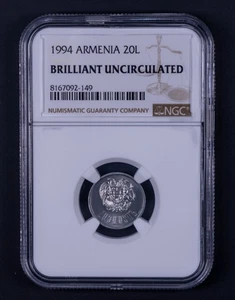 Armenia 20 Luma NGC 1994 brillante sin circular RB0149 - Imagen 1 de 2