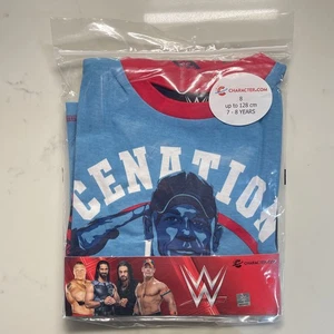 Official WWE Boys 7-8 John Cena Cenation World Wrestling Entertainment Long - Picture 1 of 5