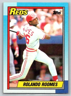 1990 Topps #364 Rolando Roomes Cincinnati Reds - Image 1 of 2