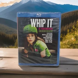 NEW Sealed WHIP IT Blu-ray Disc Ellen Page Roller Derby Girl Power widescreen - Foto 1 di 5
