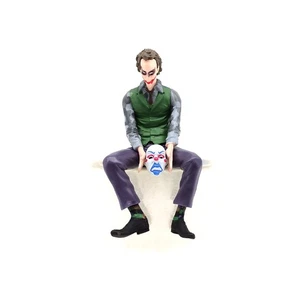 DC Comics The Joker Heath Ledger Modellino Modellino Giocattolo 11cm PVC Statua Montata su Auto - Foto 1 di 7